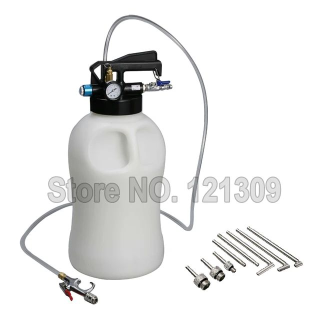 Two Way 10L Pneumatic Air Engine Gear ATF Oil & Fluid Extractor & Dispenser on