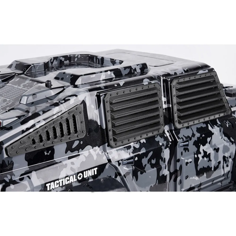 GAX0086B 3D печати обороны боковой Набор кубиков Armor боковой оконный экран гвардии для GRC TRAXXAS TRX-4 TRX4 тактическое подразделение тела RC автомобили
