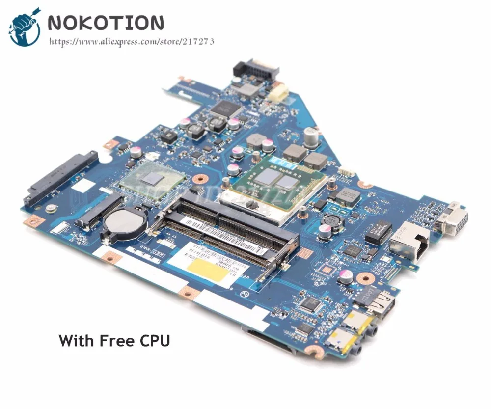 Nokotion لشركة أيسر أسباير 5742 5733 5742z 5733Z laptop motherboard MBRJY02002 PEW71 LA-6582P uma hm55 ddr3