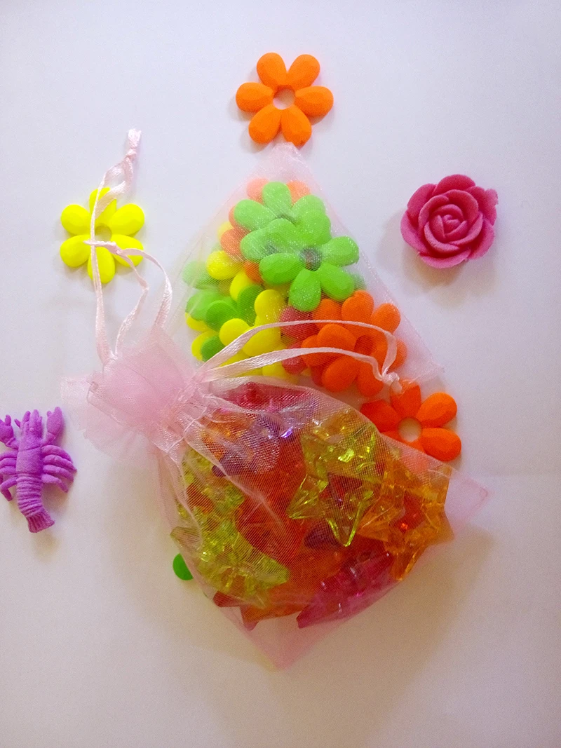 

300 шт. 25*35 см Розовый органзы подарок мешок для упаковки ювелирных изделий, Дисплей сумки шнурок мешок для изготовления браслета Ассорти/ожерелье/Ср Мини плетеная Сумка