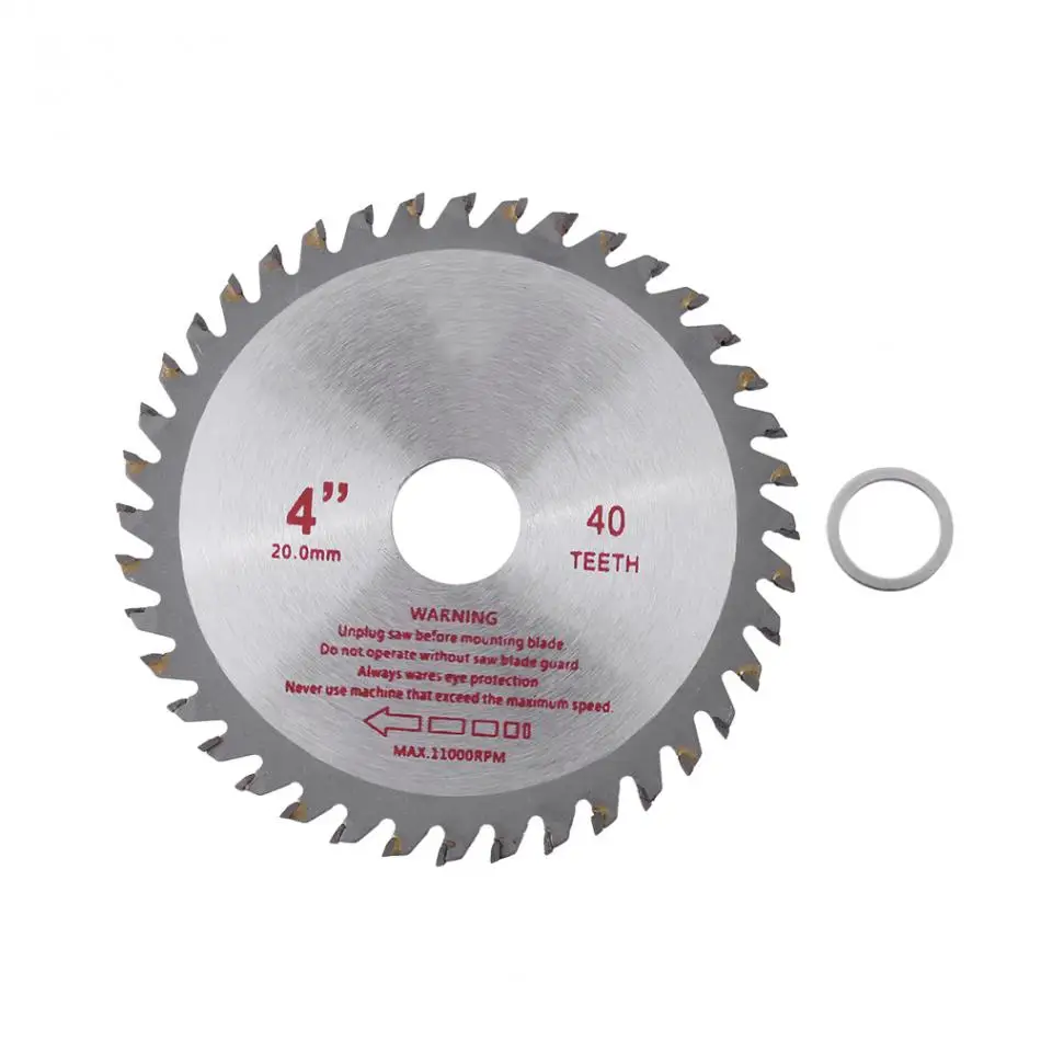 Circular Saw Blade 4inches 40T Teeth Cemented Carbide Circular Saw