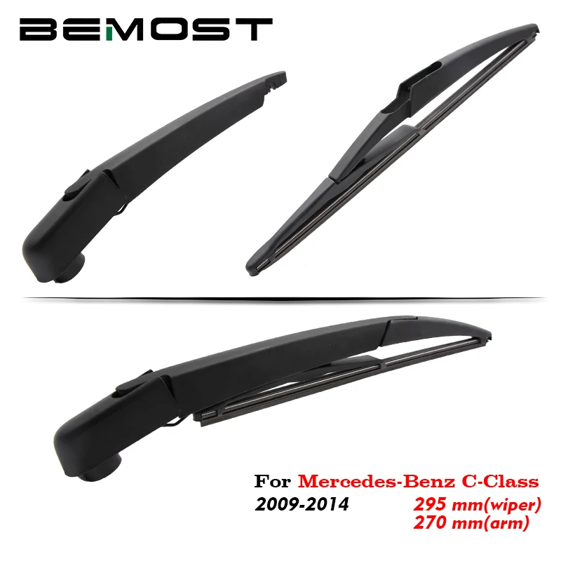 BEMOST Auto Car Rear Windshield Wiper Arm Blades Natural Rubber For