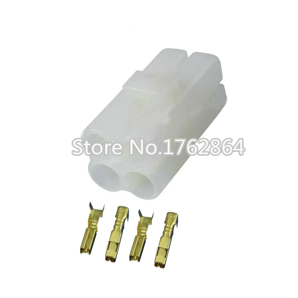 

5PCS 4 Pin 4 Way Waterproof Auto Connector Electric Female Connector DJ7041-2.3-21