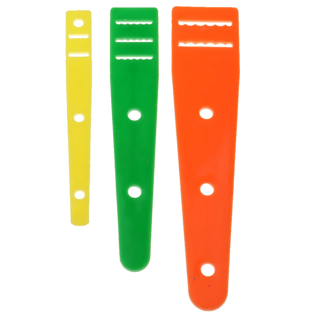 3 Sizes Assorted Plastic Elastic Glides Guides Threaders Wear Elastic Band Tool DIY Clothing Needleworking Sewing Accessories