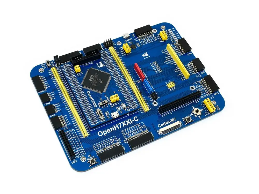 Placa de desarrollo Waveshare OpenH743I-C estándar, STM32H7 - 1