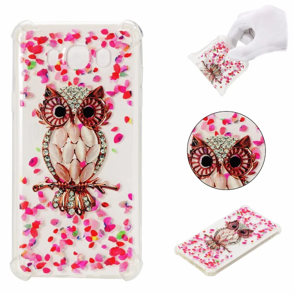 

For Samsung Galaxy J7 J5 J3 2016 Duos Phone Case For Samsung SM- J710 J510 J320 Art Painted Clarity Silicone Soft TPU Back Cover