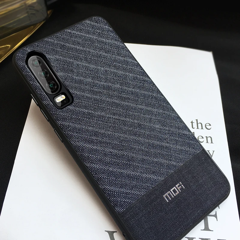 Для huawei P30 Pro Чехол Lite для huawei P20 Pro Чехол Lite P10 Plus чехол Mofi Ткань задняя крышка темный человек мальчик P10 20 30 Pro