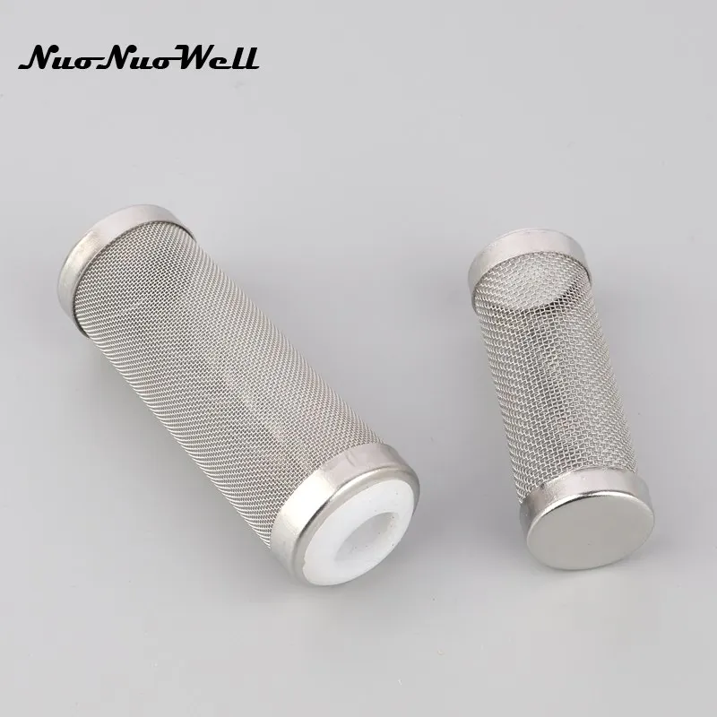 

1pc NuoNuoWell 12/16 mm Pipe Stainless Steel Mesh Filter for Fish Tank Aquarium Water Tank Outlet Shrimp Protective net