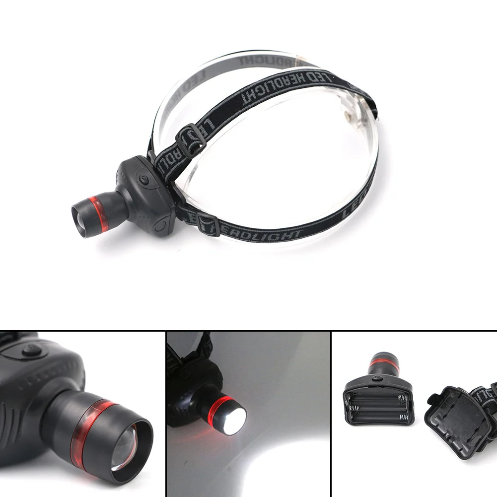 

3 Modes Mini Bike Headlamp Head Light Good Quality Headlight head Lamp LED headlamp Led Torch Flashlights AAA