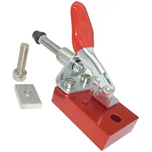 

2pc Engraving Machine Fastening Platen Cnc Router Fixture Quick Clamp Fixture Platen Metal&Aluminum Alloy With Fixing Screws New