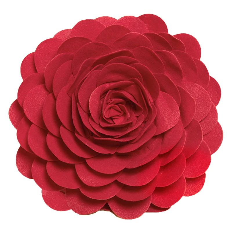 

NEW handmade rose flower Cushion cushion Pillow with filling home car bed sofa living room dec wholesale FG1134