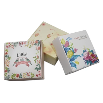 

Wholesale Beautiful Printing Wedding Party Gift Package Kraft Paper Box Food Cake Candy Handmade Soap Package Display Carton