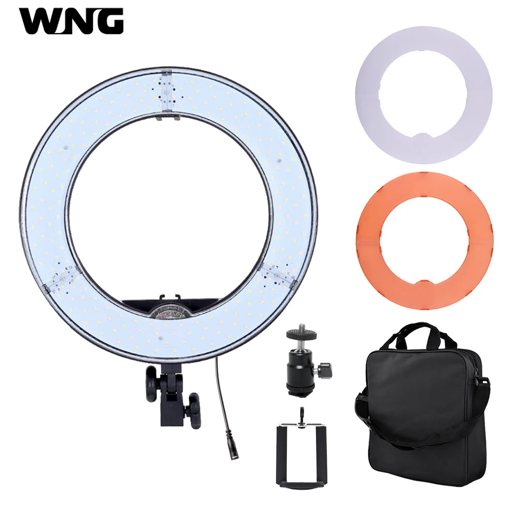 

RL-12 12 inch 180LED 36W LED Ring Light Dimmable Ringlight 3200K /5500K Photography Ring Light Makeup Lamp