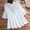 women blouses plus size elegant summer Women Ladies Sequins Patchwork Sexy Short Sleeve Shirt Pullover Tops tunic shirts