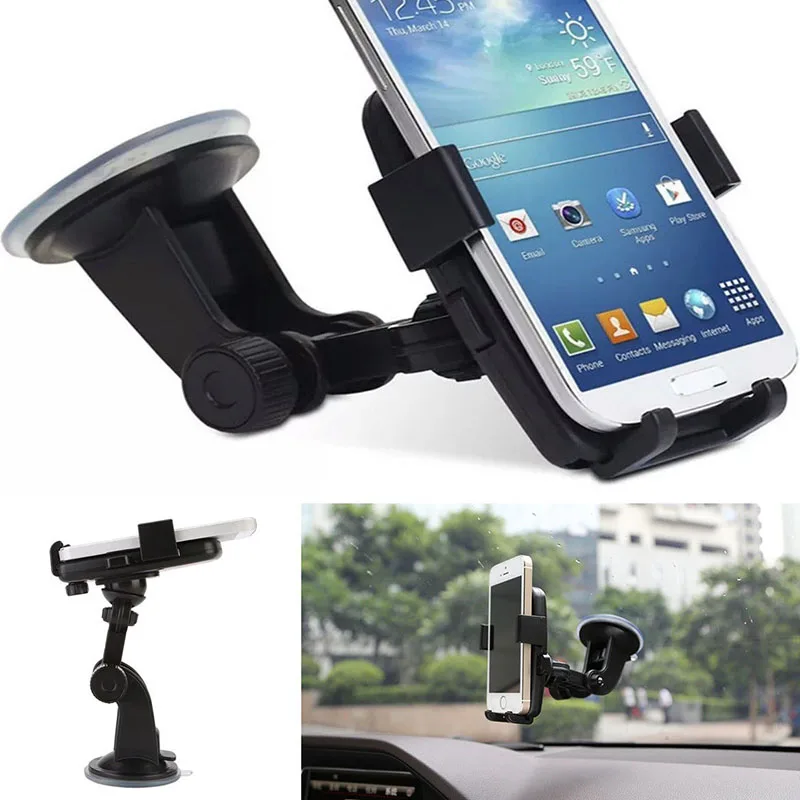 

1set 360 Adjustable Car Windshield Dashboard Sucker Mount Holder For All Phone