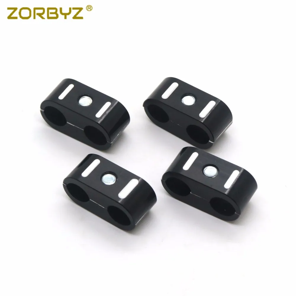 ZORBYZ тормоза дроссельной заслонки кабельные зажимы для Harley Sportster 883 1200 Dyna Softail Fat