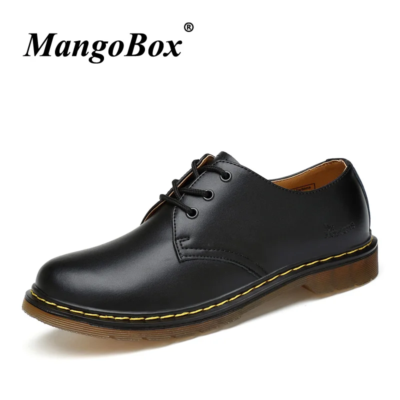 

Brand 2018 Casual Footwear Men Youth Large Size Derbi Shoes For Men Designer Adult Business Footwear Red Brown Work safety shoes