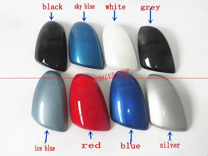 

QDAEROHIVE Side Mirror Covers Caps chrome door mirror cover high quality car styling for for Mazda 3 1.6!