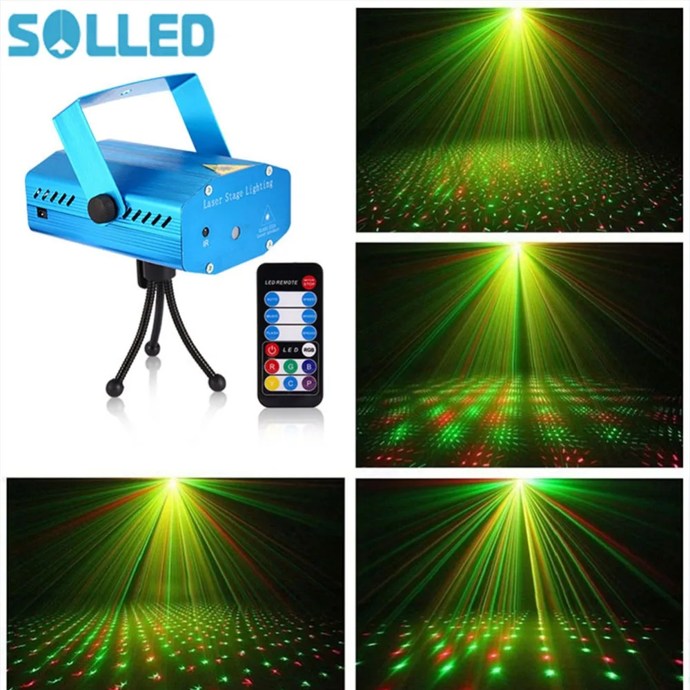 Mini LED Projector Christmas Decorations Disco Light Light DJ Xmas