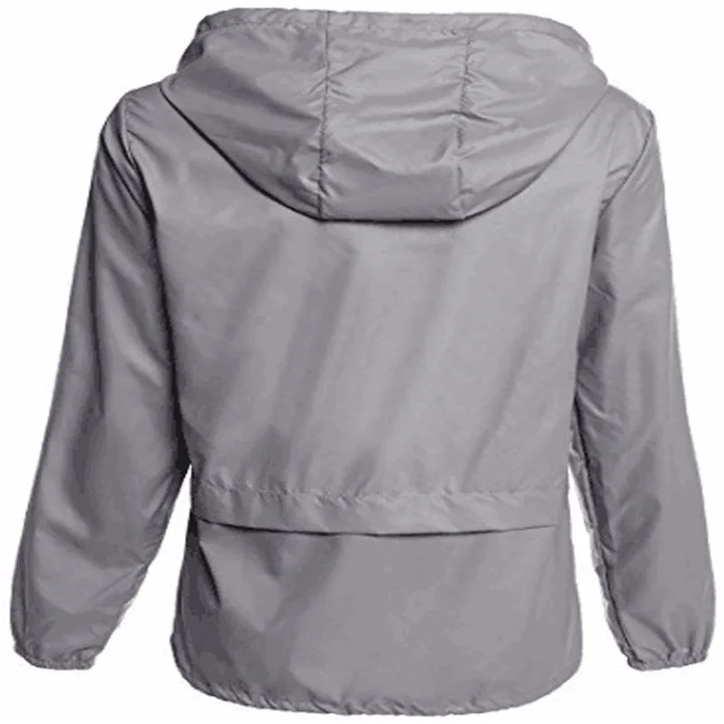 Women Raincoat Lightweight Rain Jacket Outdoor Packable Waterproof Hooded Raincoat regenjas Dropshipping #FG08 (5)