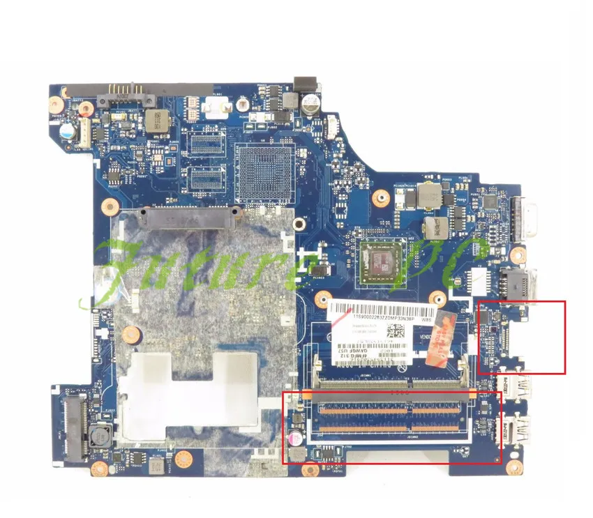 Материнская плата JOUTNDLN для ноутбука Lenovo G585 DDR3 90002263 QAWGE LA-8681P встроенная графика
