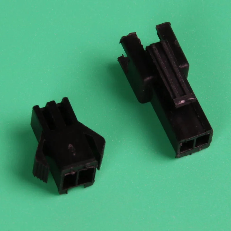 10 комплектов sm2.54mm 2 P автомобильные электрические мужские и женские концевые