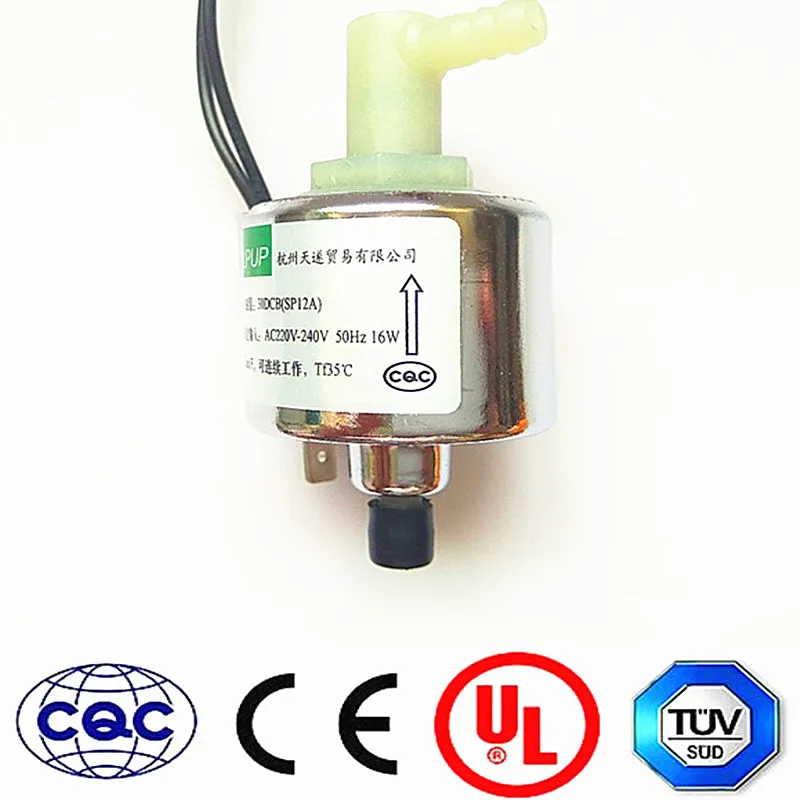 

Steam drag water pump model 30DCB (SP12A) Voltage AC230V / 50HZ Power 16W