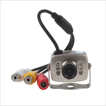 

Newest Mini Camera 120 Degree Wide Angle Lens 600TVL Color Micro Camera FPV PAL/NTSC Mini Camcorders