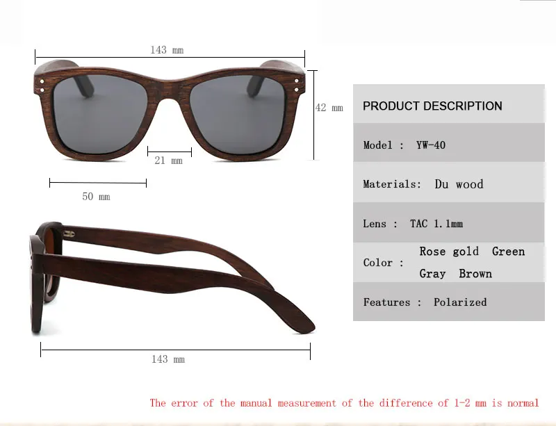 Новые Модные Ретро Мужские Солнцезащитные очки женские поляризованные Древесины Бамбука мужские солнцезащитные очки ручной работы с