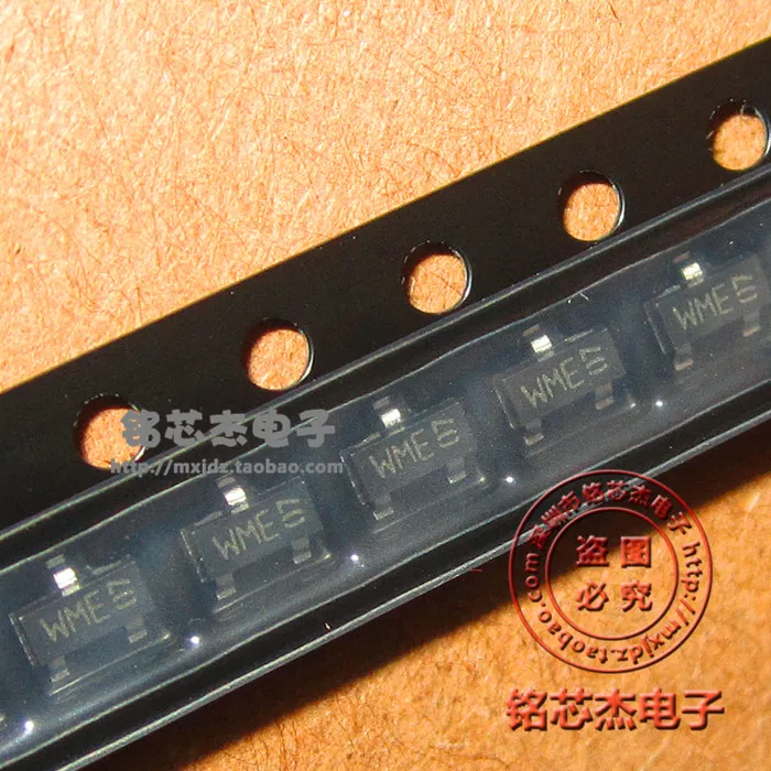 Бесплатная доставка 100 шт./лот MMBZ27VCL WME TVS DIODE 22V 38V SOT23|Пульты ДУ| |