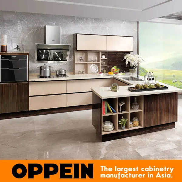  Dapur  kabinet  Amerika Utara OP15 039 Proyek Modern  Dapur  