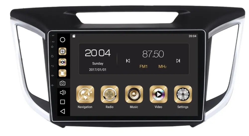 Автомобильный Dvd-плеер Carplay (BT) 4 Гб ОЗУ 8 ядер 64 ГБ 10 2 дюймов Android автомобильный с Gps