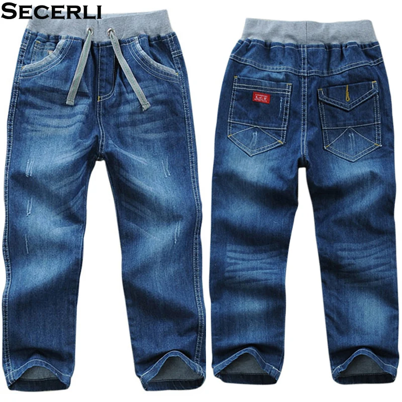 Cotton Kids Boys Pants Trousers 2 To 14 Y Children Boys Jeans Pants Kids Denim Pants Spring Autumn Casual Elastic Waist Pants Cotton Kids Boys Pants Trousers 2 To 14 Y Children Boys Jeans Pants Kids Denim Pants Spring Autumn Casual Elastic Waist Pants