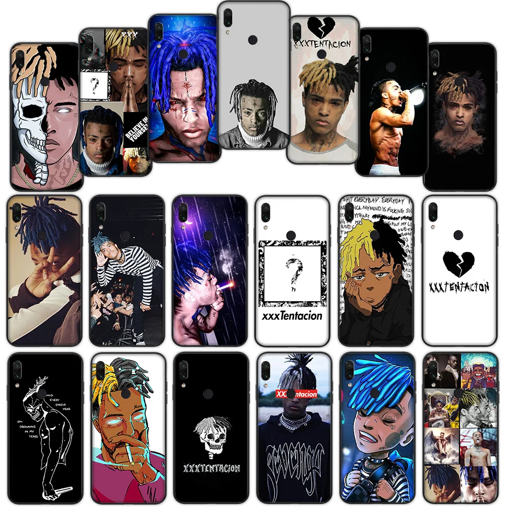 

Rap Singer XXXTentacion Soft Cover Case for Xiaomi Redmi Note 7 4 4X 6 Pro 5 Plus 5A 6A Go S2