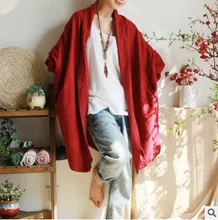 New product launch in the spring of 2016, the original design loose big yards cotton linen casual women’s shirt