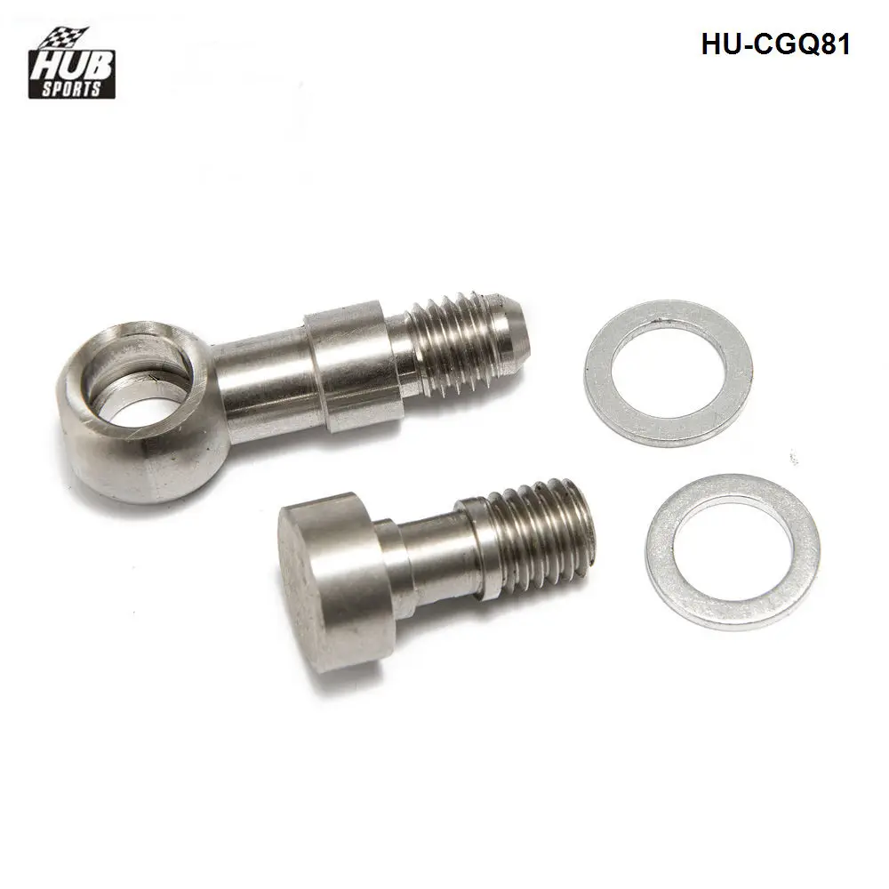 Turbo Oil Feed Banjo Bolt Kit M10x1.5mm For SUBARU IHI VF30 VF35 VF37 1.8mm Restrictor  HU-CGQ81