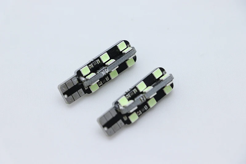 1 шт. T10 W5W 12DC Хрустальный светодиодный автомобильный указатель поворота Canbus
