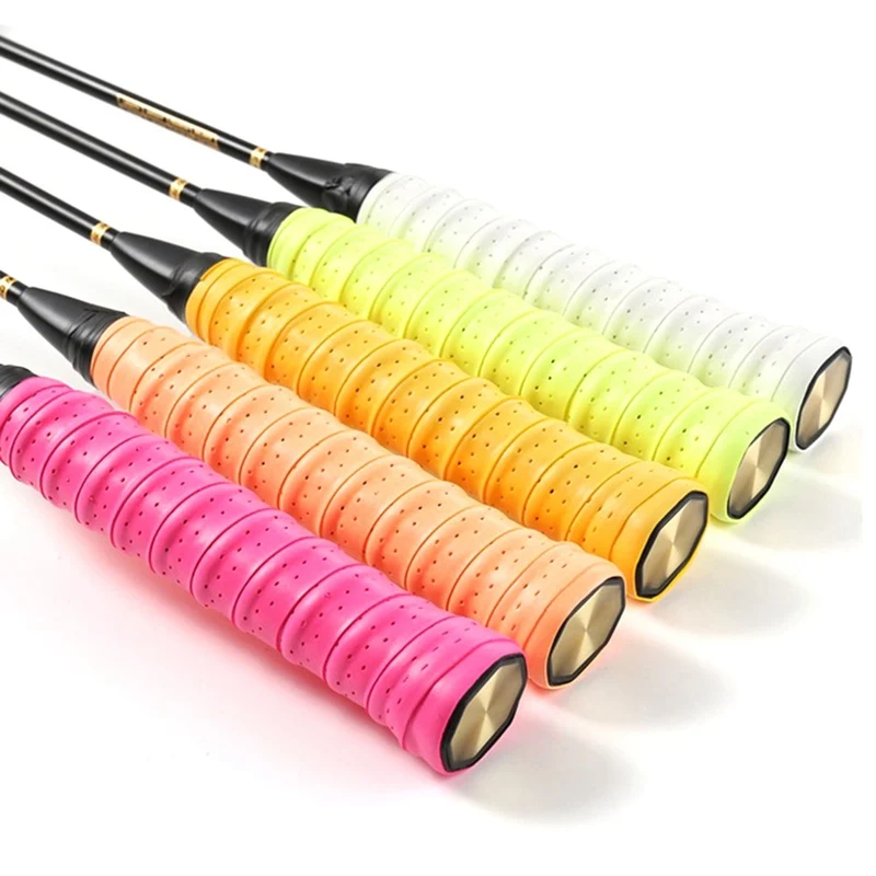 

10 Colors Brand Anti-slip Racket Grip Badminton Overgrips Sweatband Outdoor Sports Accessories Tennis Tape Hand Grips