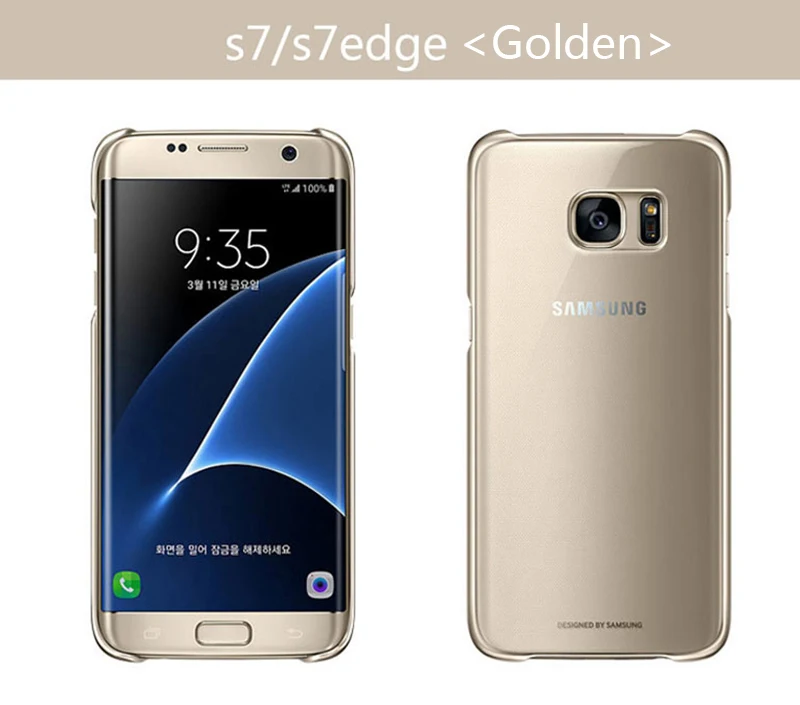 Для samsung S7 S7 Edge G935F G935A чехол прозрачный защитный чехол ультра тонкий Задний защитный чехол прозрачный чехол