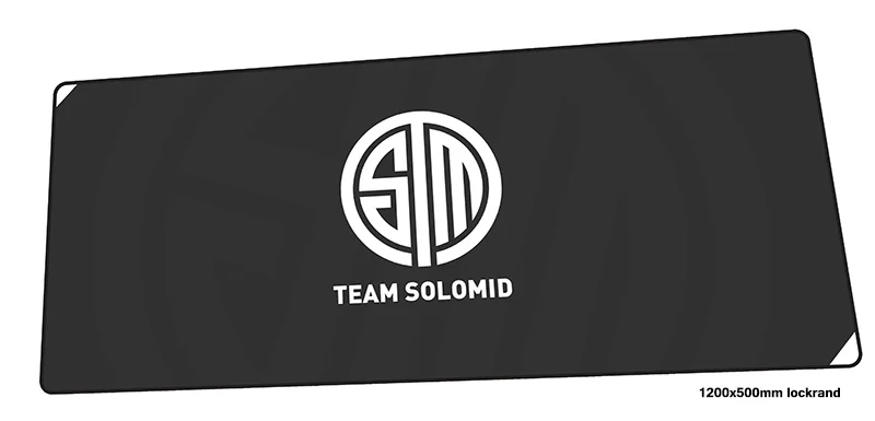 Team solomid коврик для мыши 1200x500 мм коврики Популярные игровой коврик для мыши геймер объемный рисунок коврики для мыши с вашим рисунком