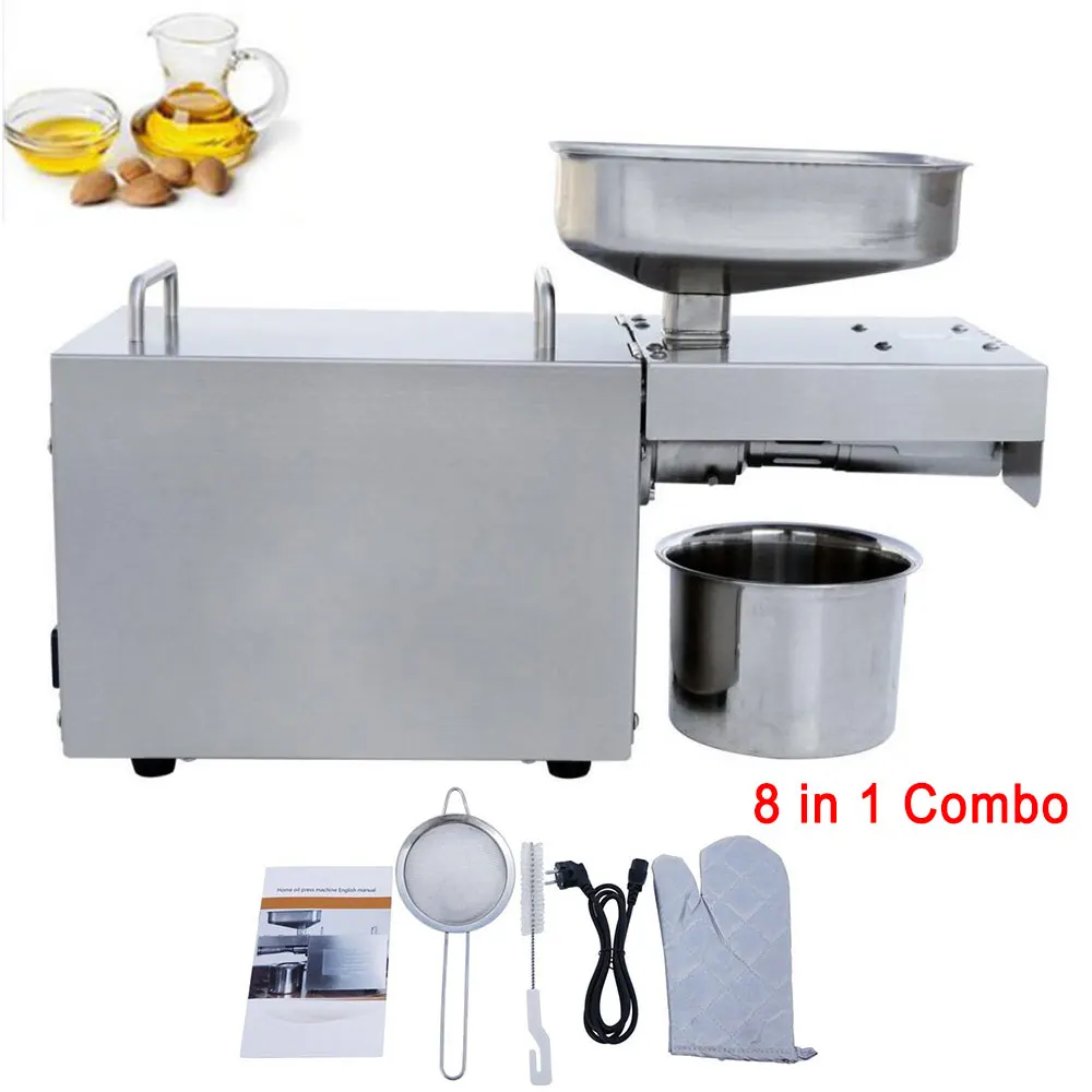 Automatic Industrial Oil Press Machine Cold Press Peanut Coconut Oil