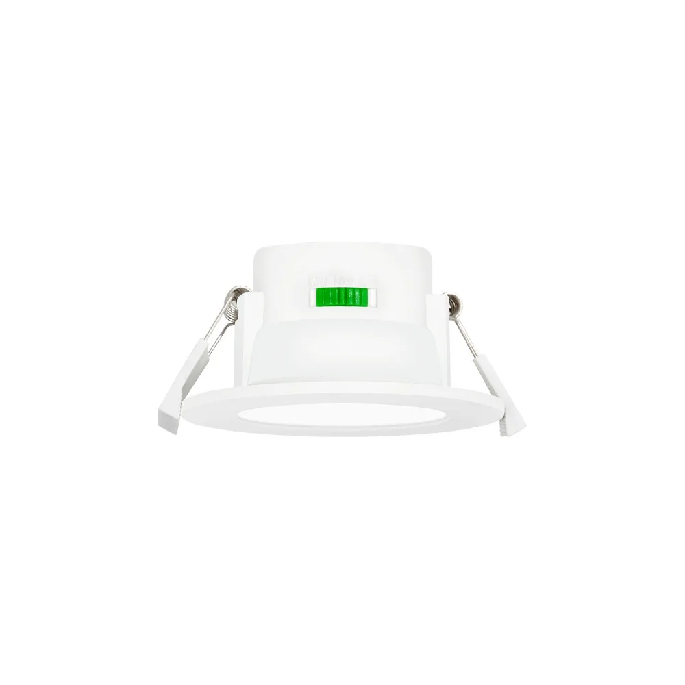 Ip44 para Banheiro de Cozinha Regulável Recesso Downlight Teto Lâmpada Dampproof 220 V-240 v Cct Ajustável Buraco Dia70-85 Led Mod. 180408 2 Luzes e Iluminação