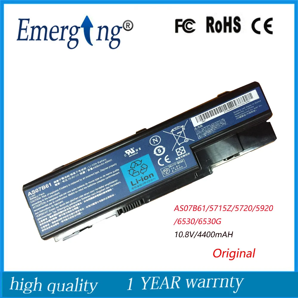 Аккумулятор для ноутбука Acer 11 1 5920 5720 5315 5942 AS07B31 AS07B41 AS07B51 AS07B61 7220 в 48 Втч | Компьютеры
