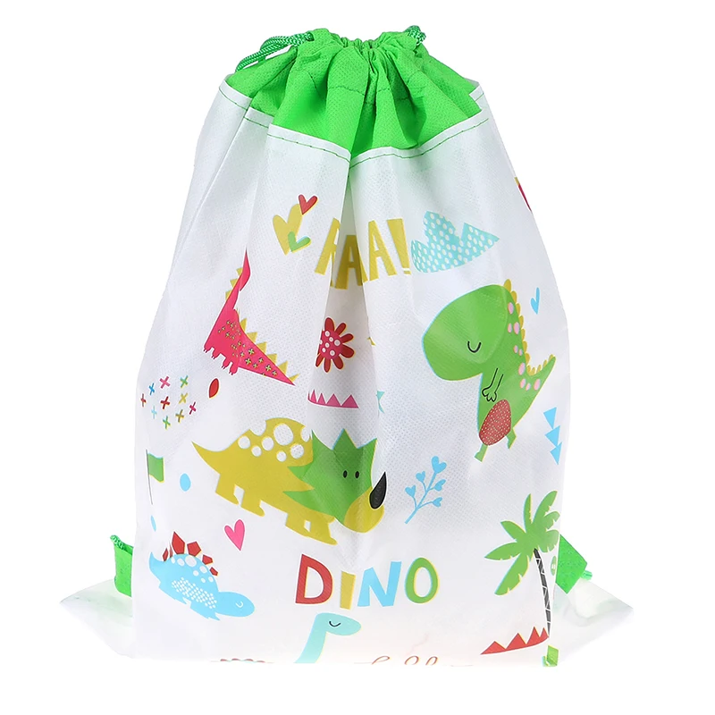 Cartoon Dinosaur Drawstring Bags Kids Drawstring Backpack Baby Clothes