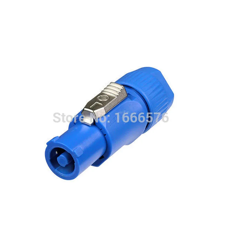 

100 pcs / lot Copy high quality NAC3FCA 3 Pole PowerCON Cable Connector