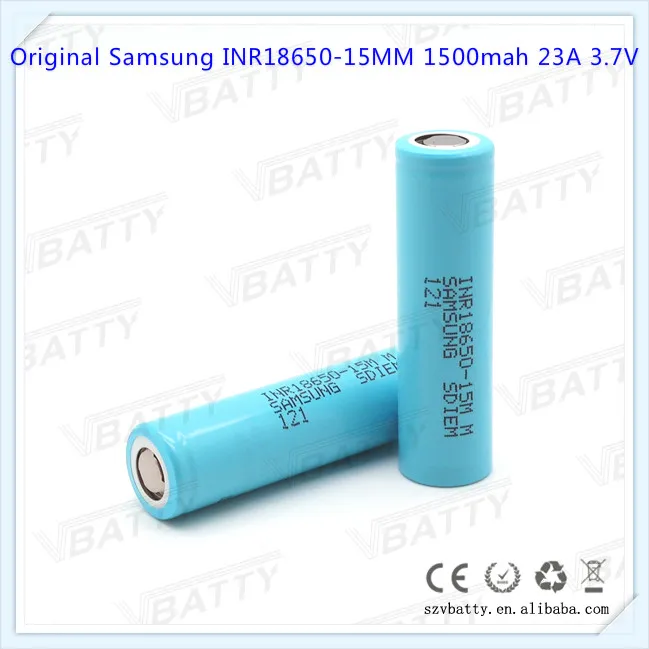 15MM 1500mah 3.7V 4