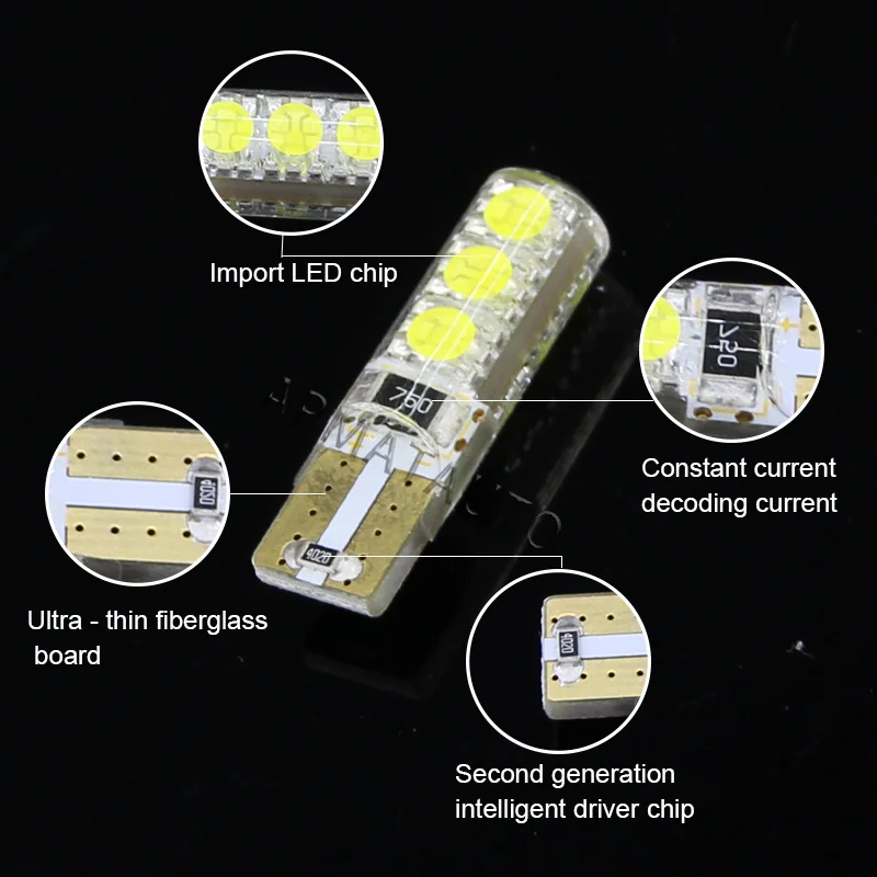 2 шт. led W5W T10 canbus без ошибок автомобильные парковочные лампы светильник для Land Rover v8 discovery 4 2 3x8 freelander 2 defender A8 a9