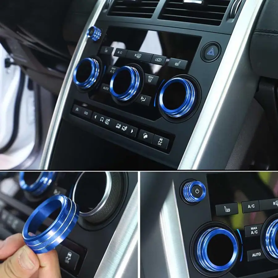4 шт./компл. переменного тока воздушный кондиционер Накладка подходит для Range Rover Sport автобиография, модные, высокое качество, автомобильные аксессуары