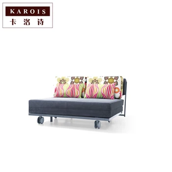 

Minimalist modern small apartment multifunction dual-use foldable fabric sofa bed 1.5 m bed nap,meble