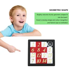 Ранняя развивающая игрушка развивающая для детей лобзик соответствие цифровой номер 1-15 головоломка игра игрушки Детский подарок